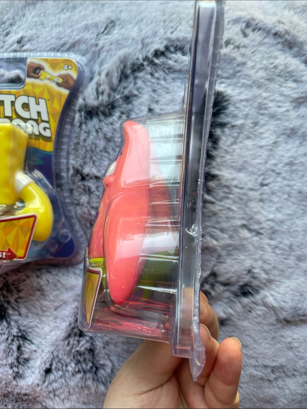 2pc LOT •STRETCH ARMSTRONG• SpongeBob SquarePants + Patrick Squish Toys >> NWT - Picture 6 of 14